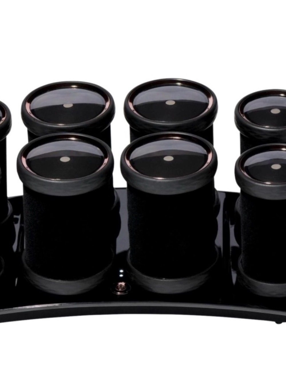 T3 Black Volumizing Hot Rollers Luxe Set with Dual Temperature Control